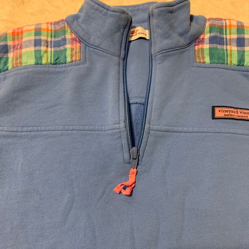 Vineyard Vines 1/4 Zip Super Cute Sweatshirt GUC M - Picture 4 of 14